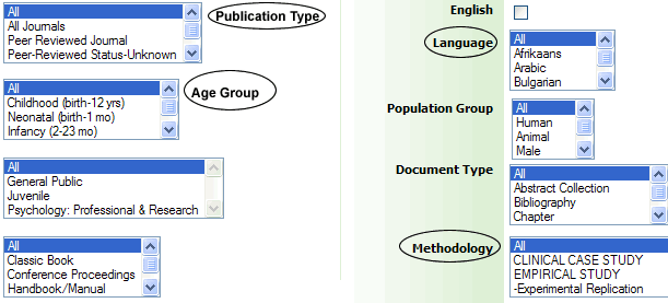 Drew University Library > PsycInfo Database Tipsheet > psyc_ebsco_limits.gif