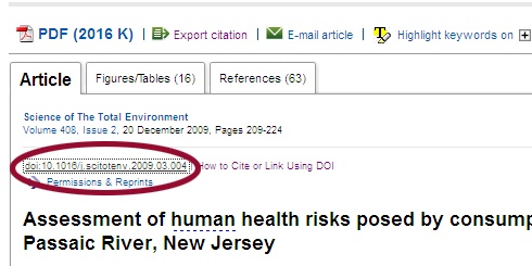 Drew University Library > Linking to E-journal articles > sd-link.jpg