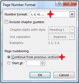 Technology Help and Information > Thesis and Dissertation Formatting > Page Number Format front matter.jpg
