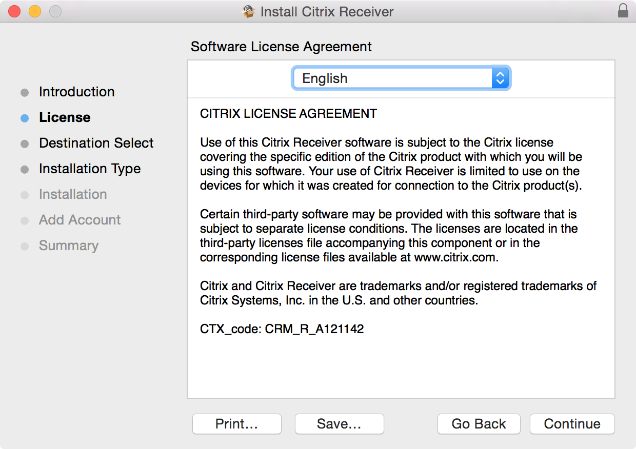 citrix receiver for mac version 12.4