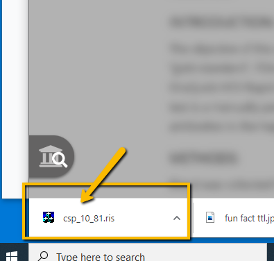 Technology Help and Information > Exporting citations from SAGE journals and importing them to Endnote > sage citation manage 3.png