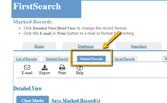 Technology Help and Information > Exporting references from Worldcat (library subscription) and Importing into Endnote > worldcat export0.png
