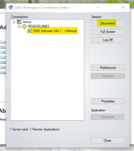 Technology Help and Information > Troubleshooting Connection Issues in CloudPC > Disconnect Citrix session.png