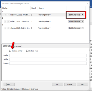 Technology Help and Information > Endnote Web - Cite While You Write, Using Citations in Papers > image2020-1-29_11-42-59.png