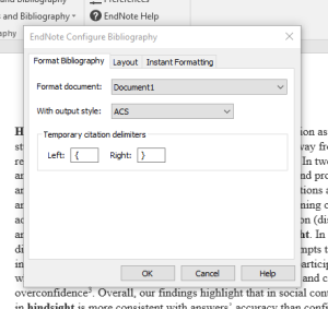 Technology Help and Information > Endnote Web - Cite While You Write, Using Citations in Papers > image2020-1-29_11-48-9.png