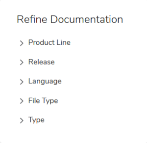 Beyond Banner > Find Ellucian Banner Documentation and Online Training Videos > image2019-3-5_11-40-3.png (Refine Documentation) Refine Documentation